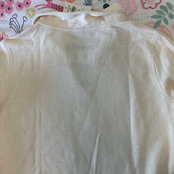 NWT L.L.Bean snap Henley medium - Picture 3 of 3